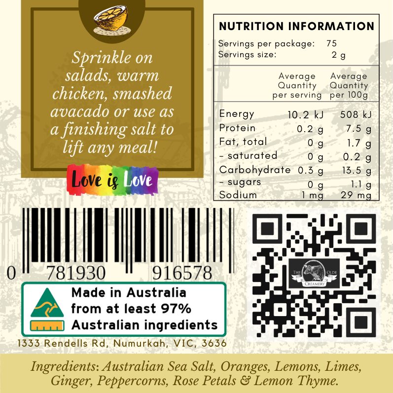 Citrus Salt Blend