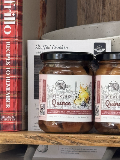 Pickled Quince with Gin-Inspired Botanicals